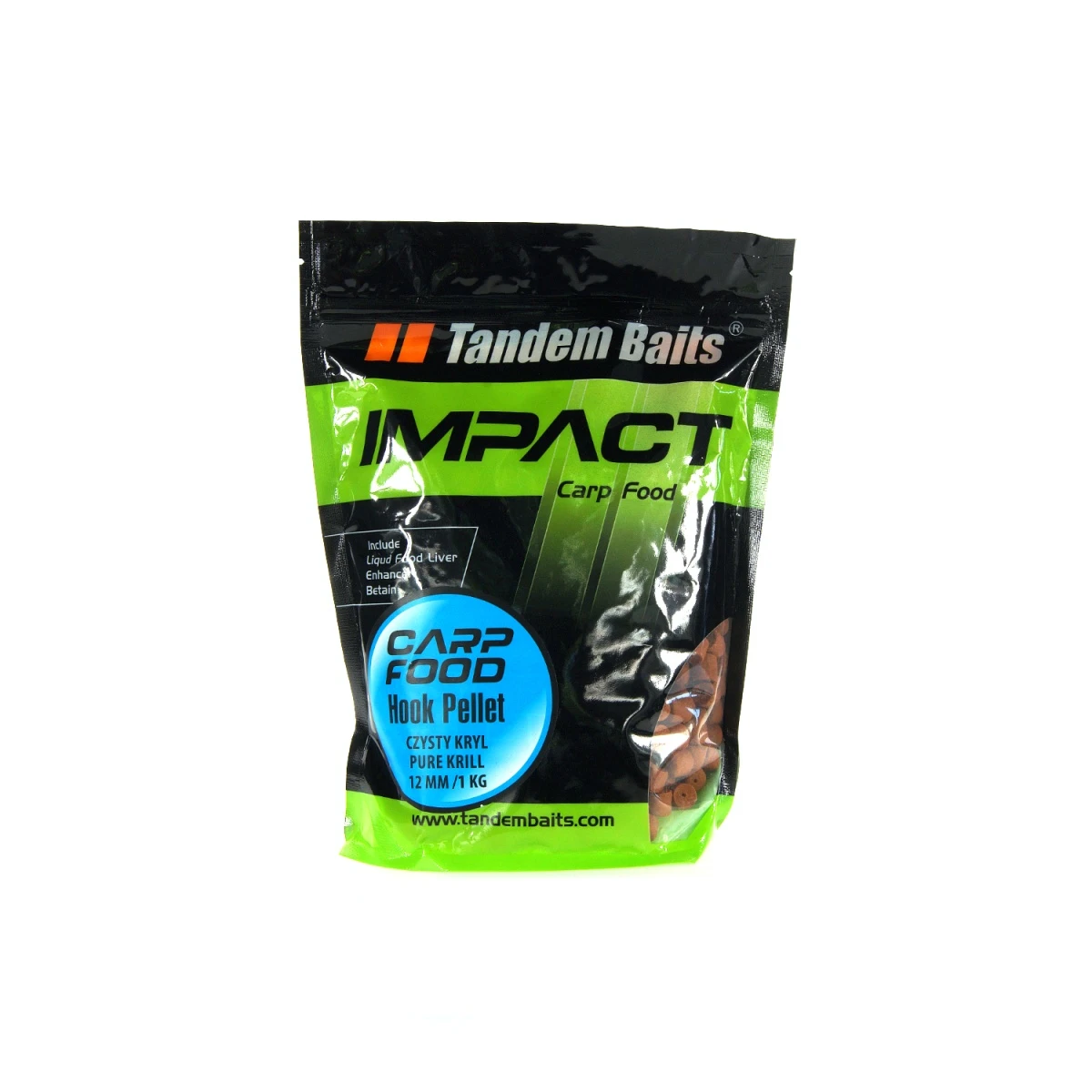 TandemBaits Carp Food Hook Pellet - Czysty Kryl 12mm /1kgrozmiar 12mm /1kg - MPN: 17264 - EAN: 5907666683514