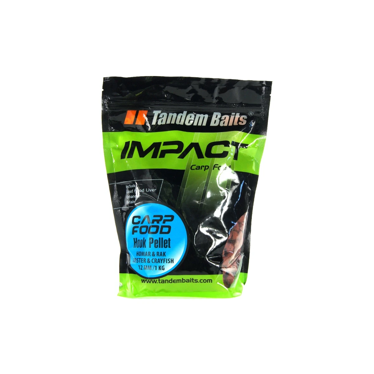 TandemBaits Carp Food Hook Pellet - Homar & Rakrozmiar 12mm /1kg - MPN: 17274 - EAN: 5907666688403