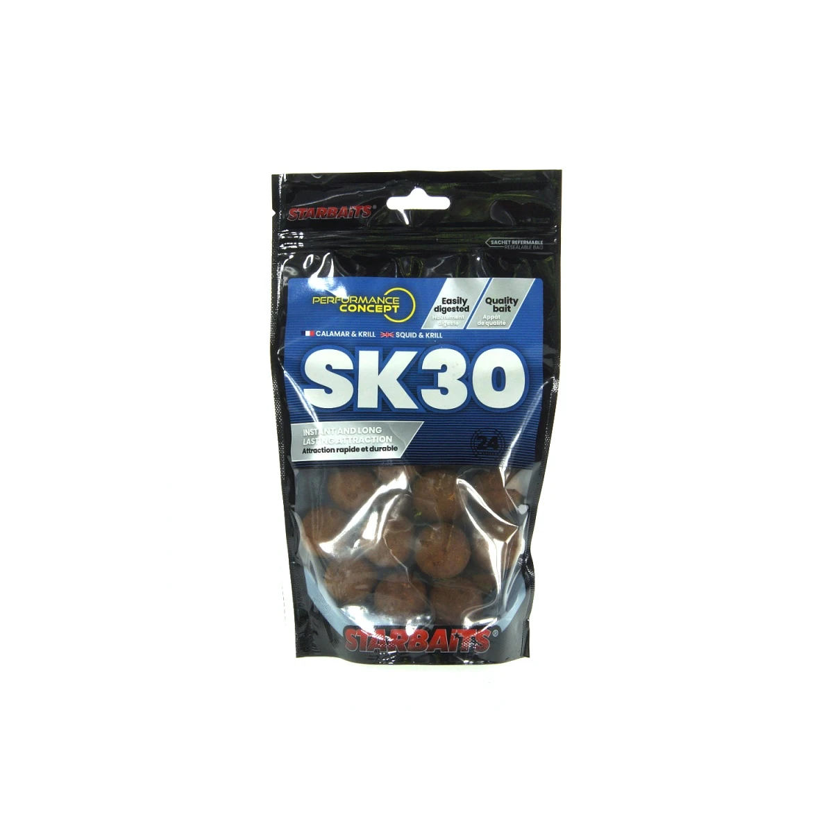 Starbaits Performance Boilies - SK30rozmiar 24 mm / 0,2kg - MPN: 63070 - EAN: 3297830630706