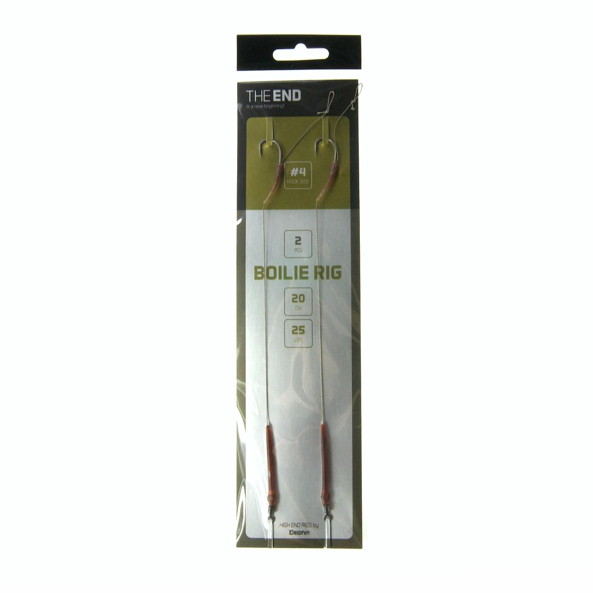 Delphin THE END Boilie Rigrodzaj 4 / 20cm / 25lb - MPN: 830410614 - EAN: 8586018454674
