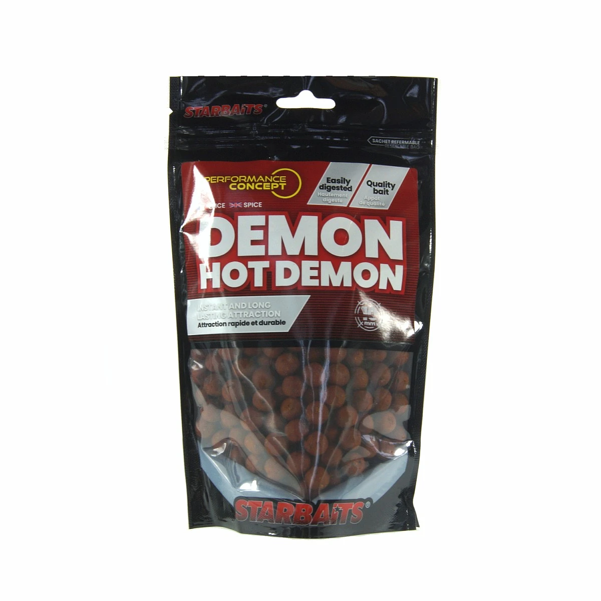 Starbaits Performance Boilies - Hot Demonrozmiar 10 mm / 0,25kg - MPN: 49001 - EAN: 3297830490010