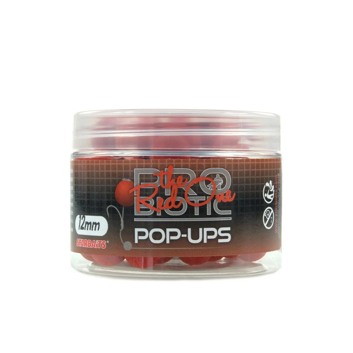 NEW Starbaits Probiotic Pop-Ups - The Red One rozmiar 12mm/50g - MPN: 84106 - EAN: 3297830841065