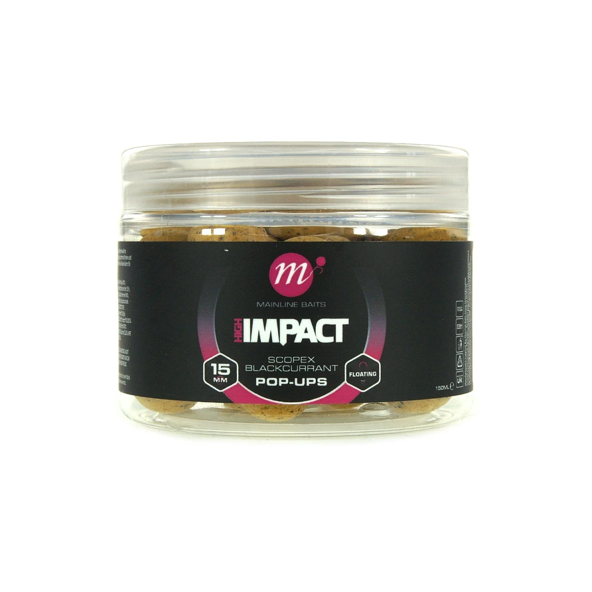 Mainline Hi Impact Scopex Blackcurrant Pop Upsrozmiar 15mm - MPN: M23174 - EAN: 5060509818563