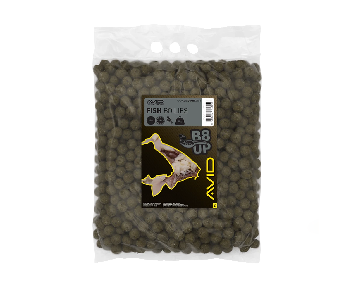 Avid Carp B8-Up Fish Boilieswersja 20mm / 5kg - MPN: A0650033 - EAN: 5056317772944