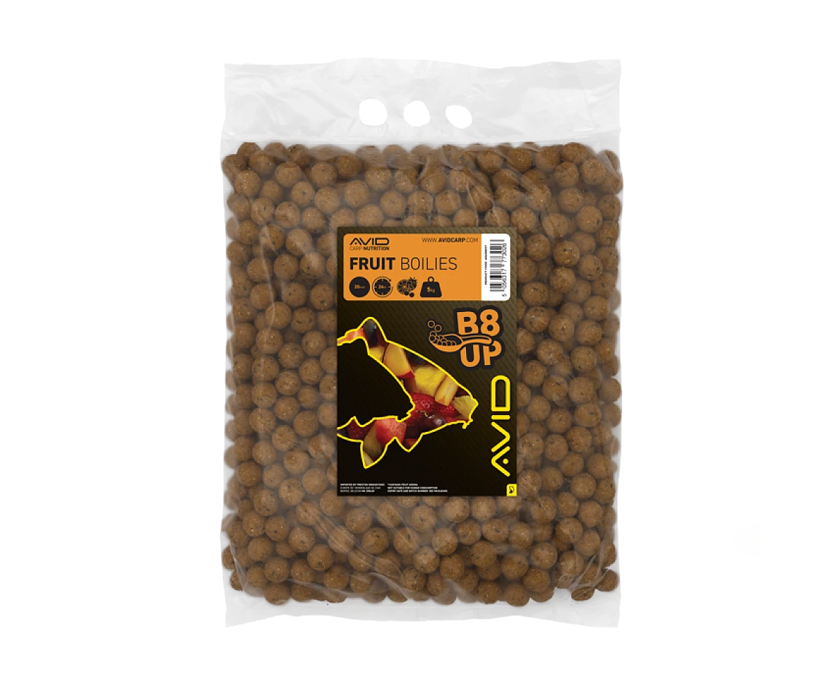 Avid Carp B8-Up Fruit Boilieswersja 20mm / 5kg - MPN: A0650037 - EAN: 5056317773026