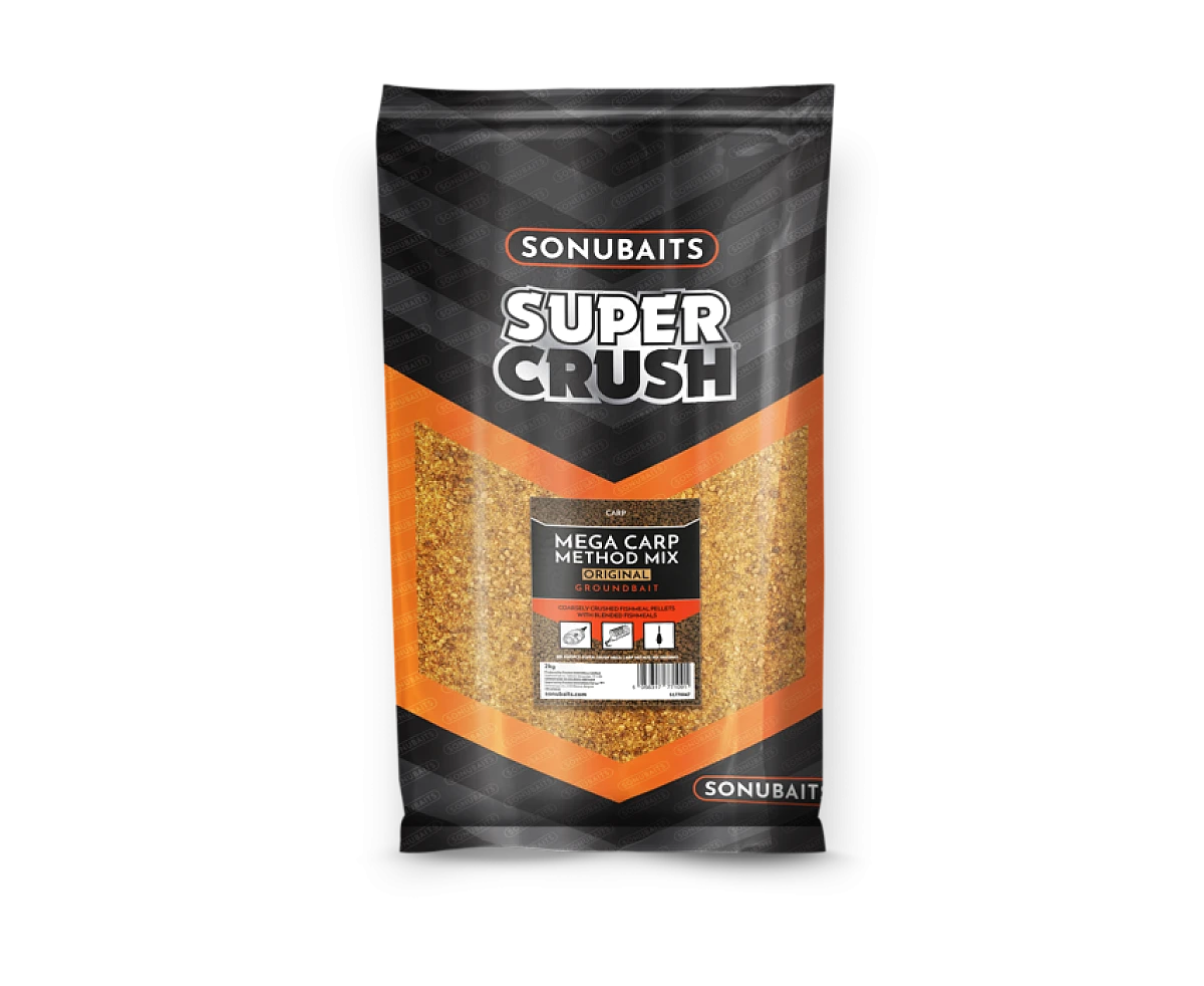 Sonubaits Supercrush Mega Carp Method Mix Originalopakowanie 2kg - MPN: S1770047 - EAN: 5056317771091
