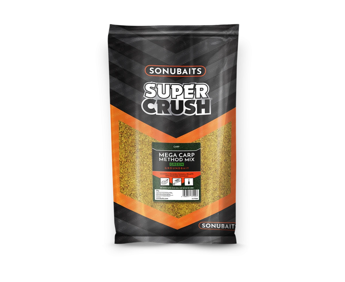 Sonubaits Supercrush Mega Carp Method Mix Greenopakowanie 2kg - MPN: S1770048 - EAN: 5056317771107