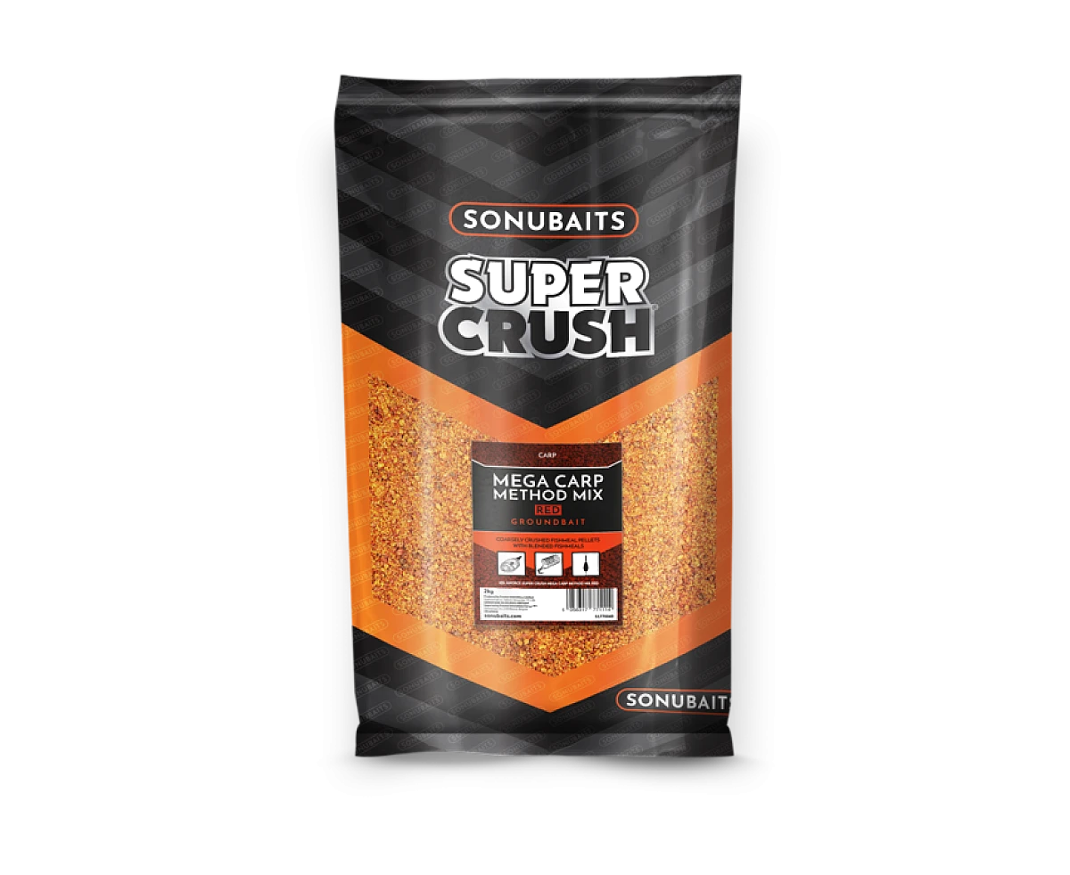 Sonubaits Supercrush Mega Carp Method Mix Redopakowanie 2kg - MPN: S1770049 - EAN: 5056317771114