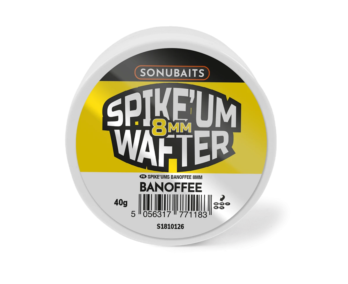 Sonubaits Spike'um Wafter Banoffee 8mmrozmiar 8mm - MPN: S1810126 - EAN: 5056317771183