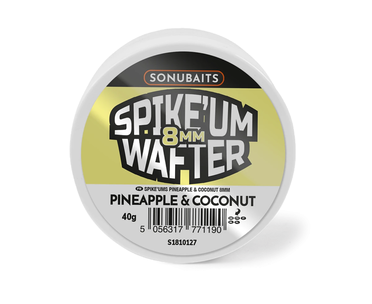 Sonubaits Spike'um Wafter Pineapple & Coconutrozmiar 8mm - MPN: S1810127 - EAN: 5056317771190