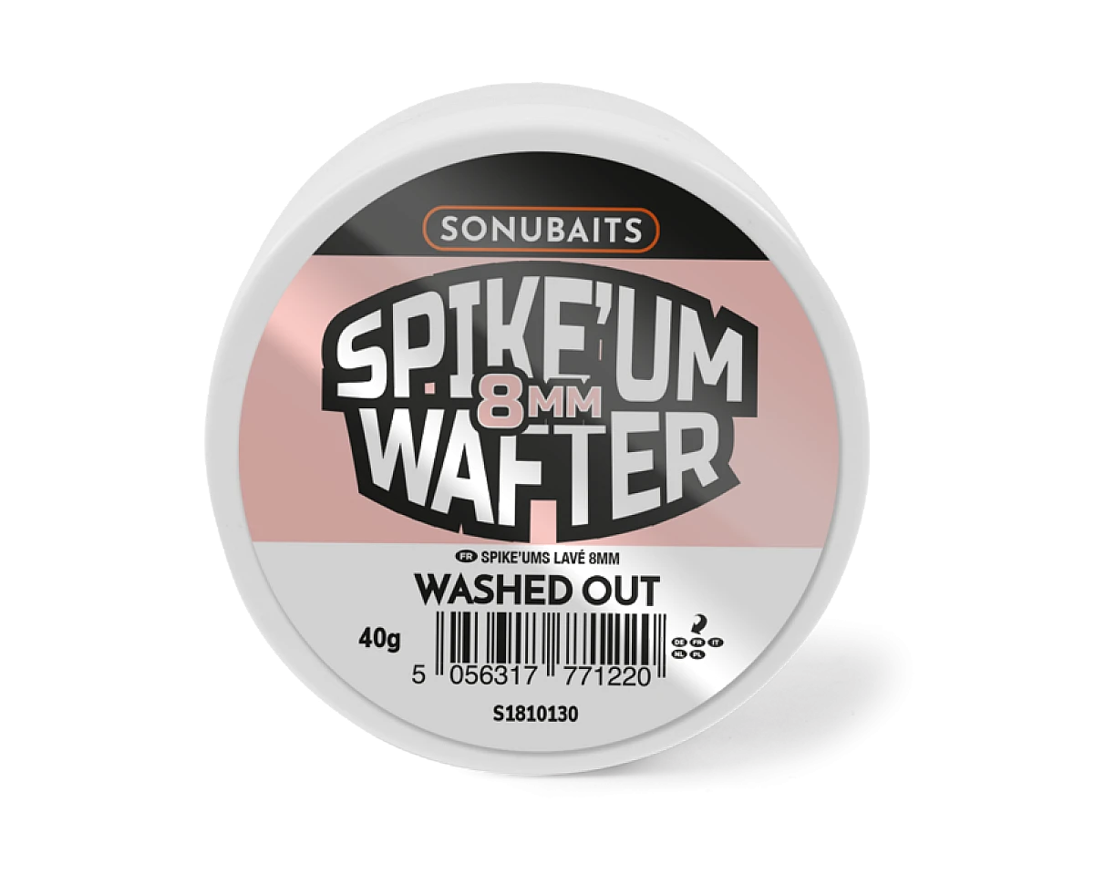 Sonubaits Spike'um Wafter Washed Out 8mmrozmiar 8mm - MPN: S1810130 - EAN: 5056317771220