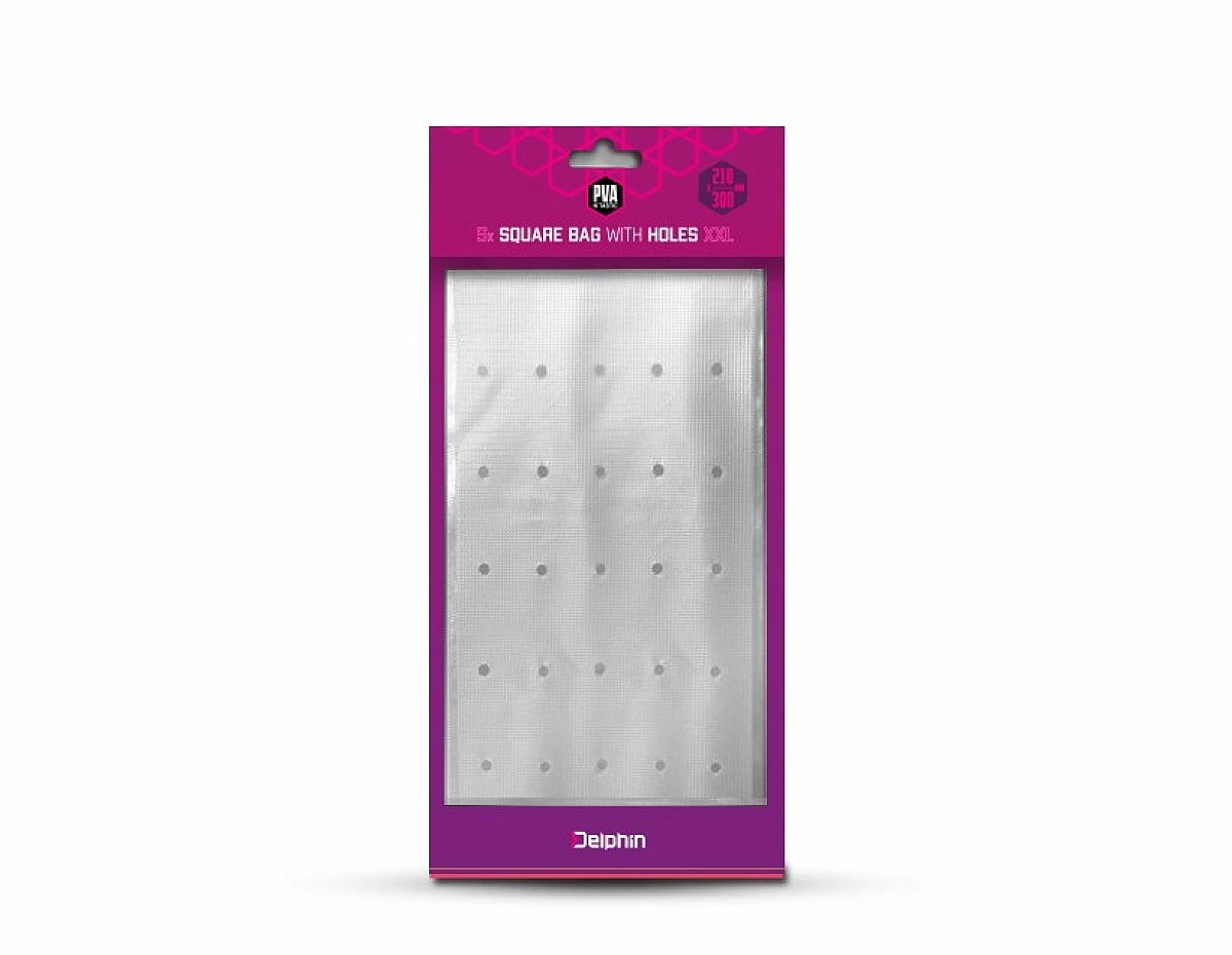 Delphin PVA NTastic Square Bag with Holesrozmiar 300 x 210mm / 5szt - MPN: 101003060 - EAN: 8586018016186