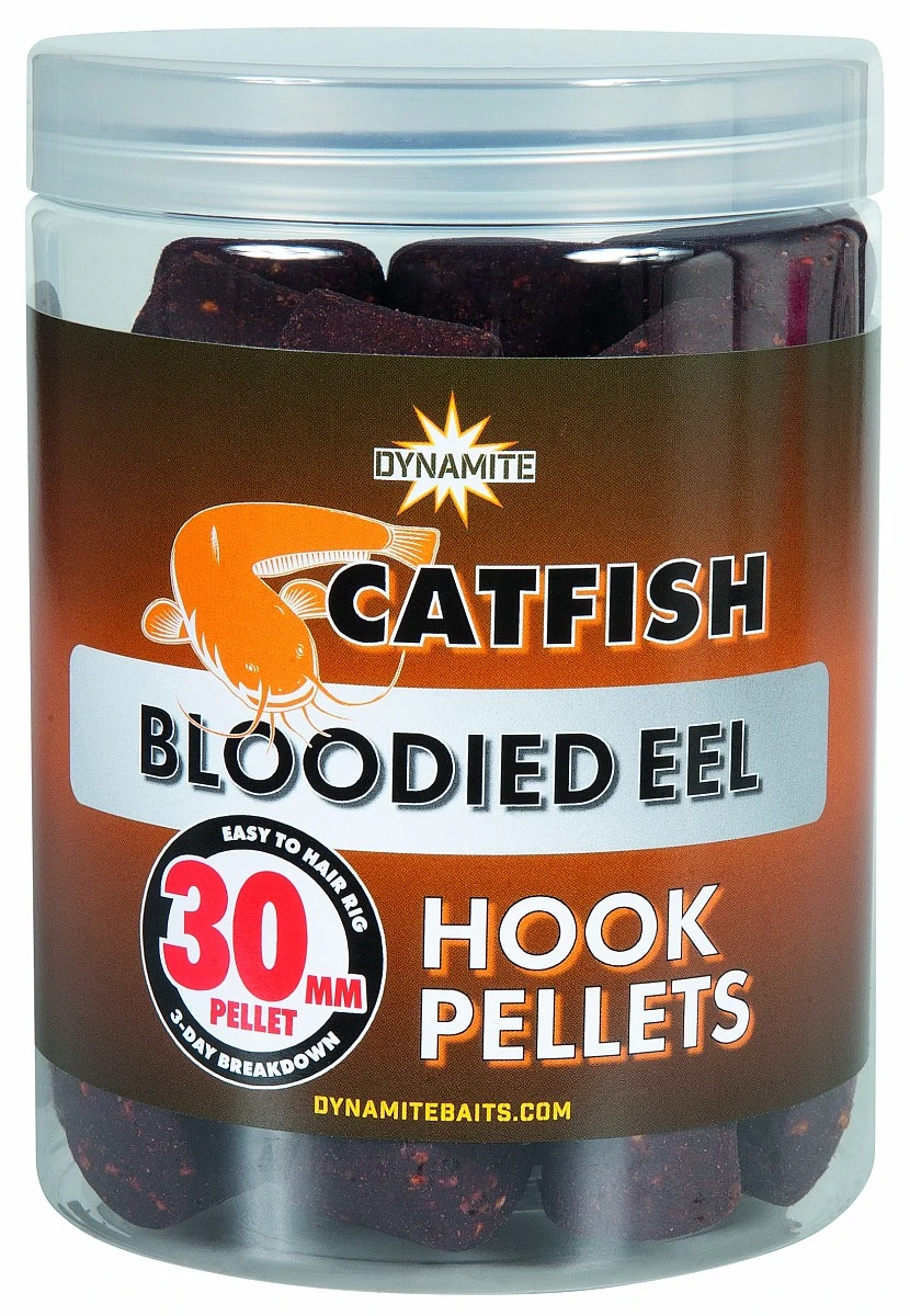 Dynamite Baits Catfish Hook Pellets - Bloodied EEL 30mmrozmiar 30mm - MPN: DY792 - EAN: 5031745203963