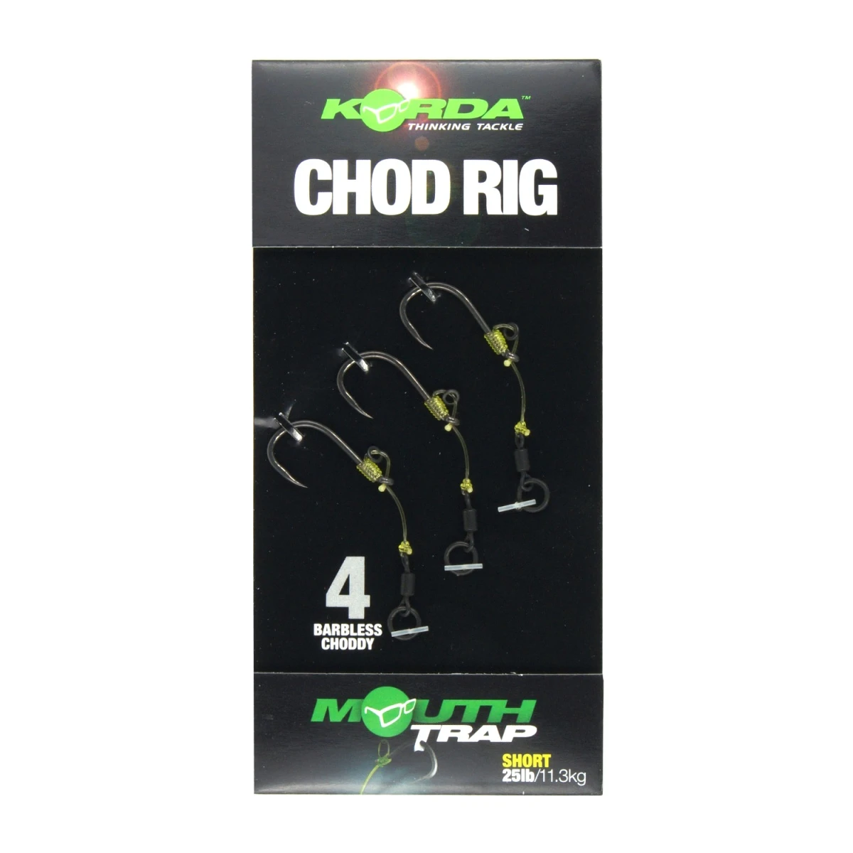 Korda Chod Rig - Short (Barbless)model 4 (Short) bezzadziorowe - MPN: KCR024 - EAN: 5060062115246