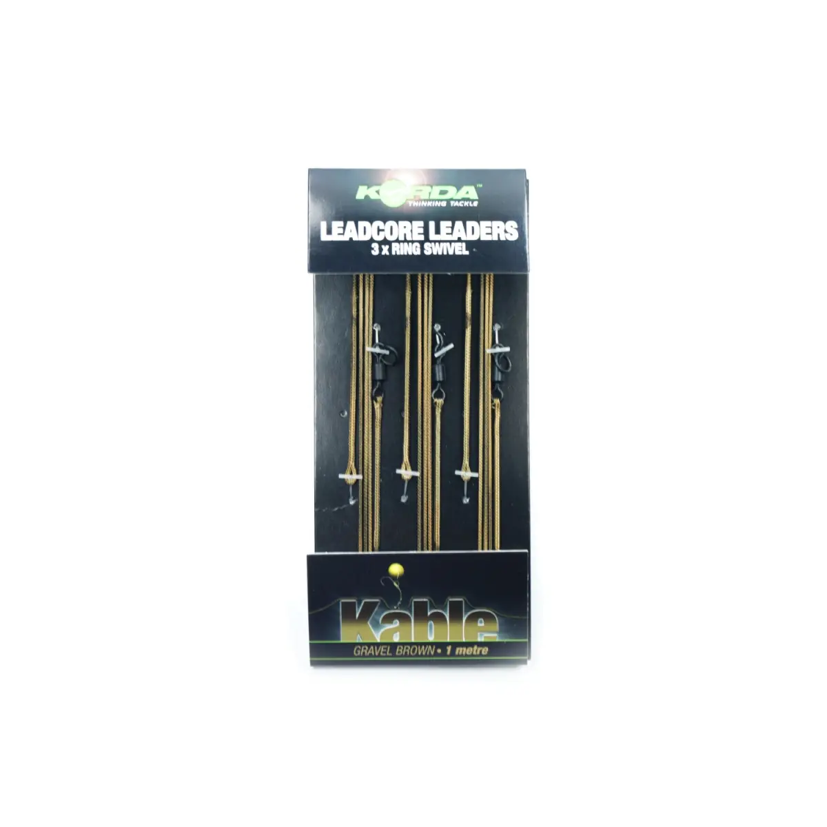 Korda Leadcore Leader Ring Swivelkolor Gravel - MPN: LLRSG - EAN: 5060062115338