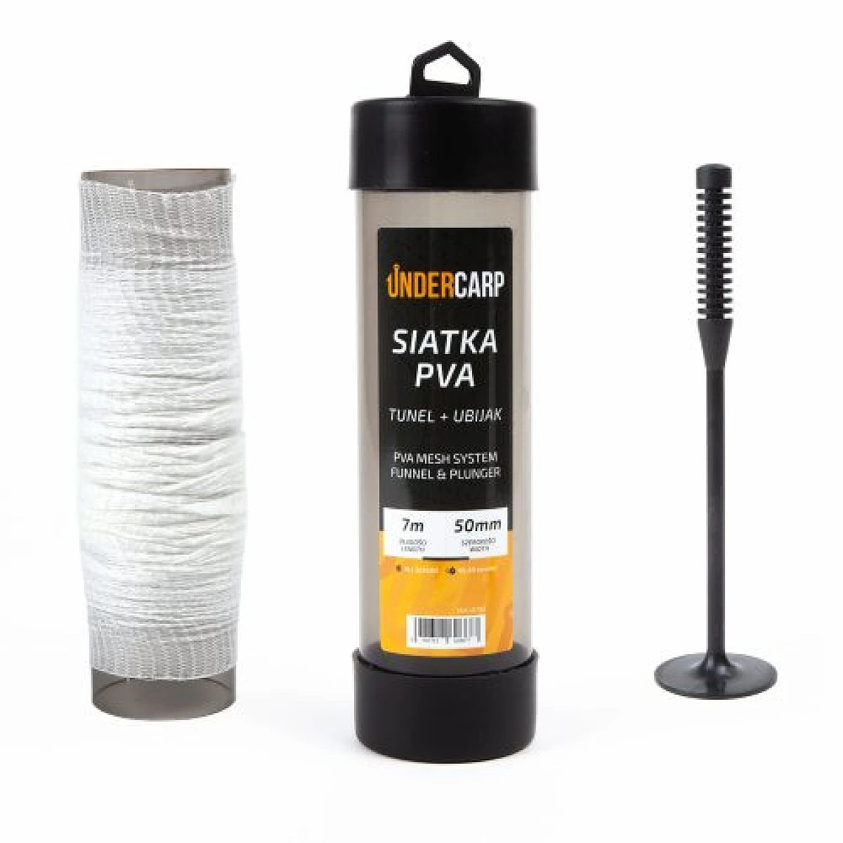 UnderCarp - Siatka PVA Tunel + Ubijak 50mm 7m 50mm / 7mwersja 50mm / 7m - MPN: UC762 - EAN: 5902721608877