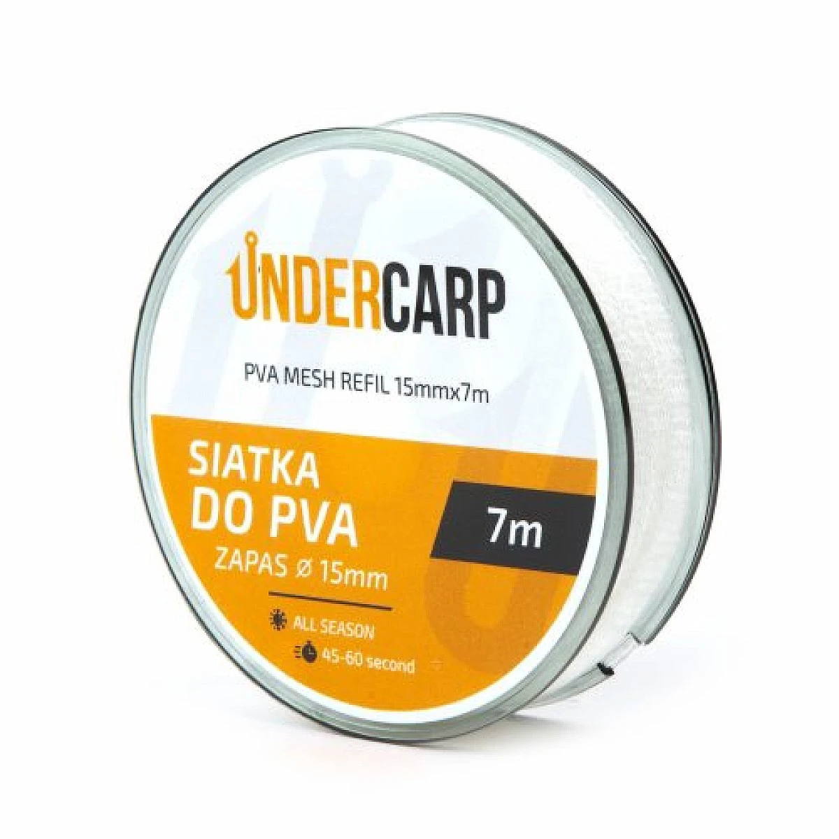 UnderCarp - Zapasowa Siatka PVA 15mm 7mwersja 15mm / 7m - MPN: UC763 - EAN: 5902721608884