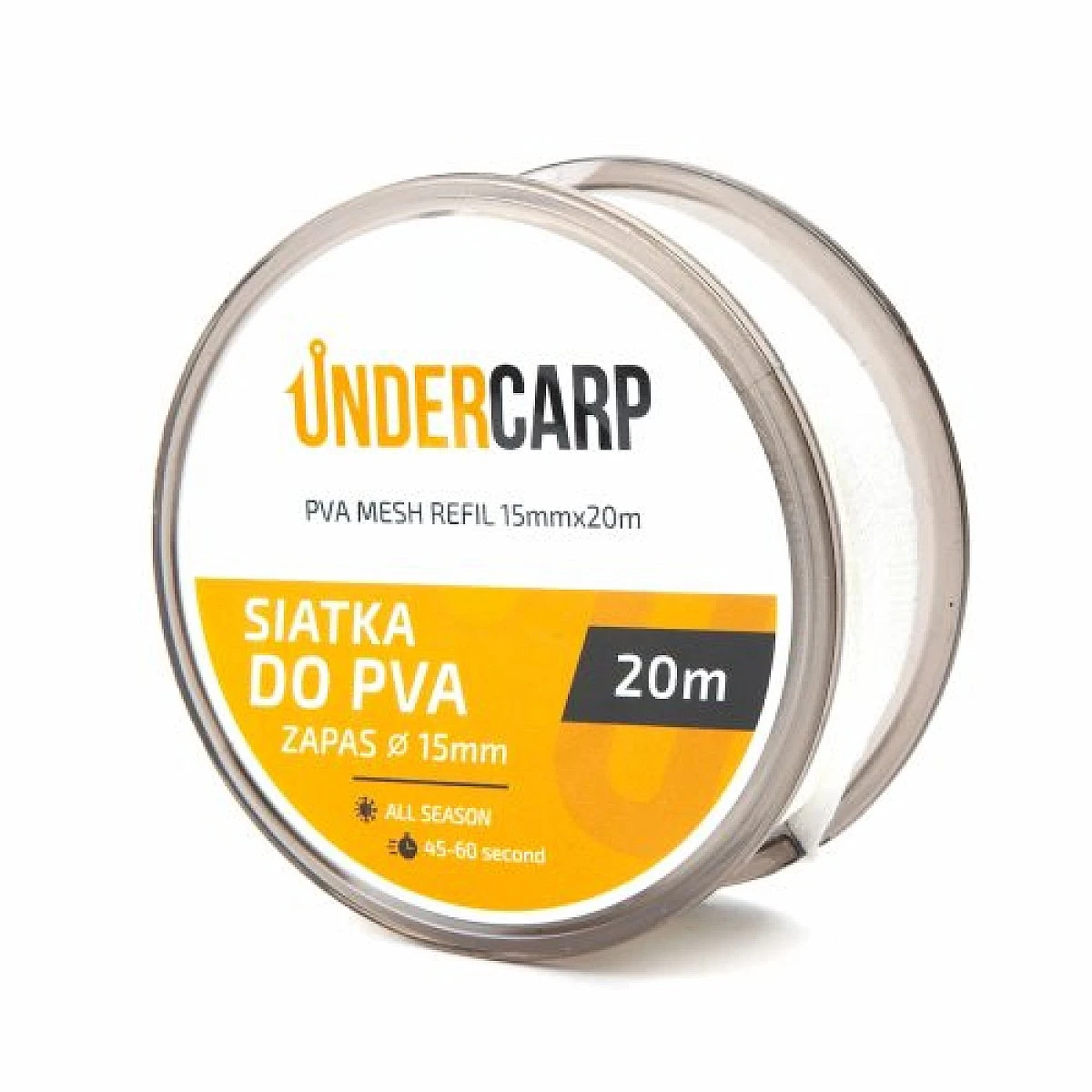 UnderCarp - Zapasowa Siatka PVA 15mm 20mwersja 15mm / 20m - MPN: UC765 - EAN: 5902721608907