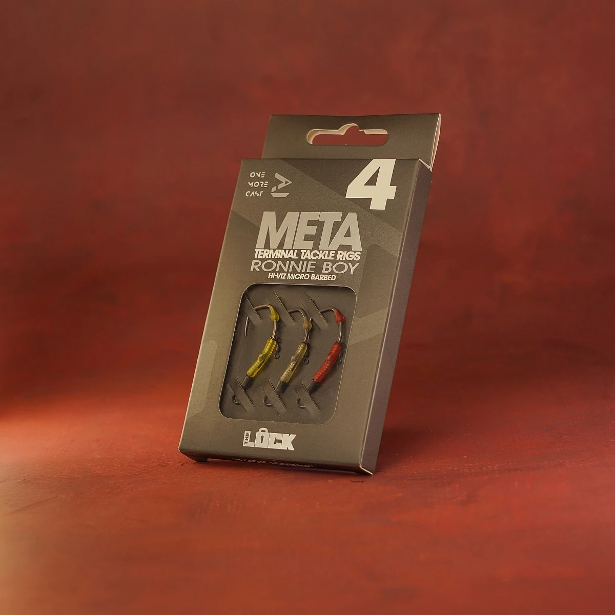 One More Cast Lock Hook Ronnie Boy Hi-Viz Pack - Barbedrozmiar 4 - MPN: OMCVRB4 - EAN: 5060939136022