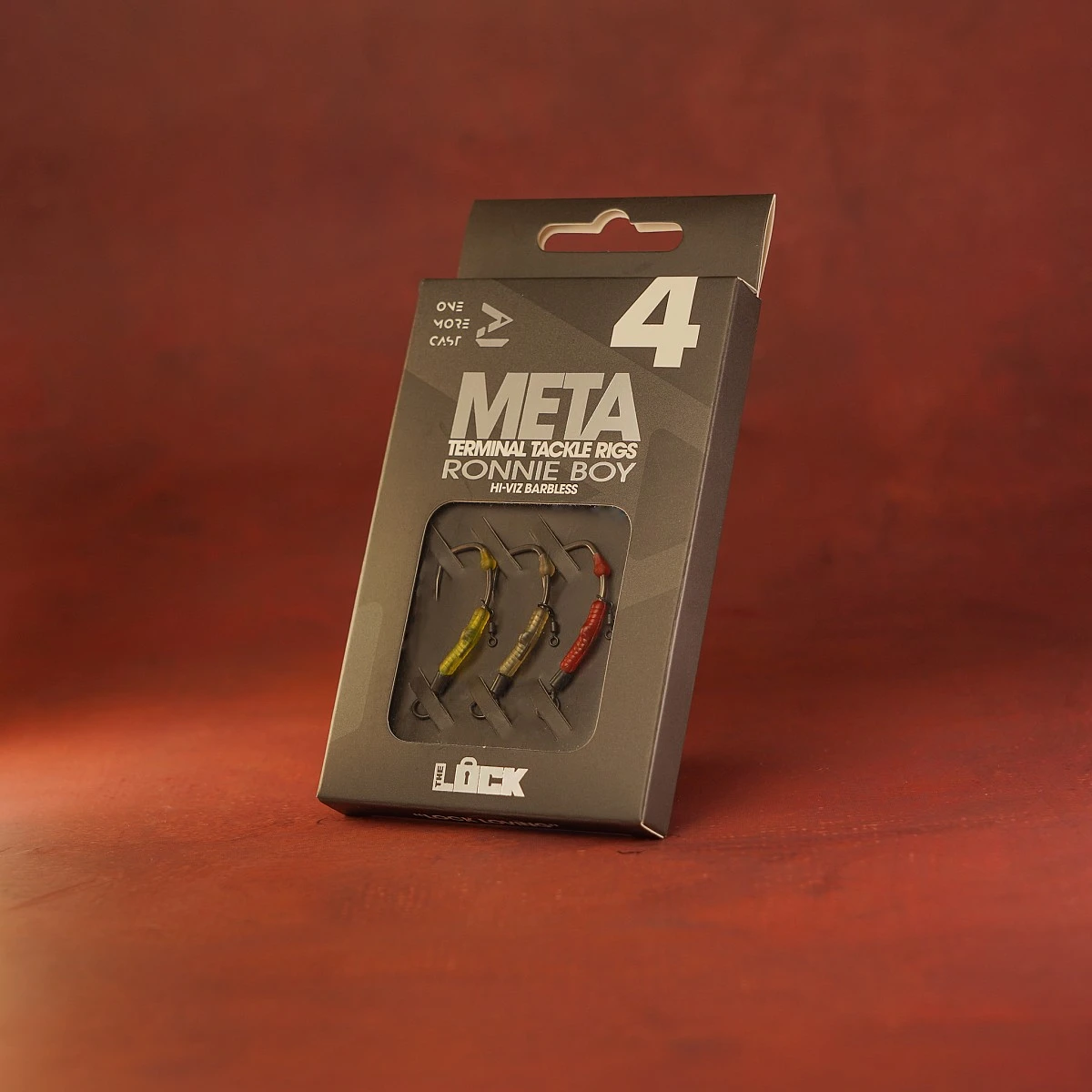 One More Cast Lock Hook Ronnie Boy Hi-Viz Pack - Barblessrozmiar 4 (bezzadziorowy) - MPN: OMCVRB4B - EAN: 5060939136053