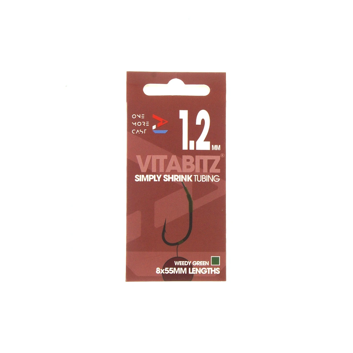 One More Cast Vitabitz Shrink Tube - Greenśrednica 1.2mm - MPN: OMCST12 - EAN: 5060939132468