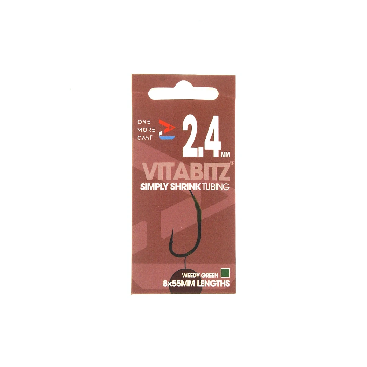 One More Cast Vitabitz Shrink Tube - Greenśrednica 2.4mm - MPN: OMCST24 - EAN: 5060939132444