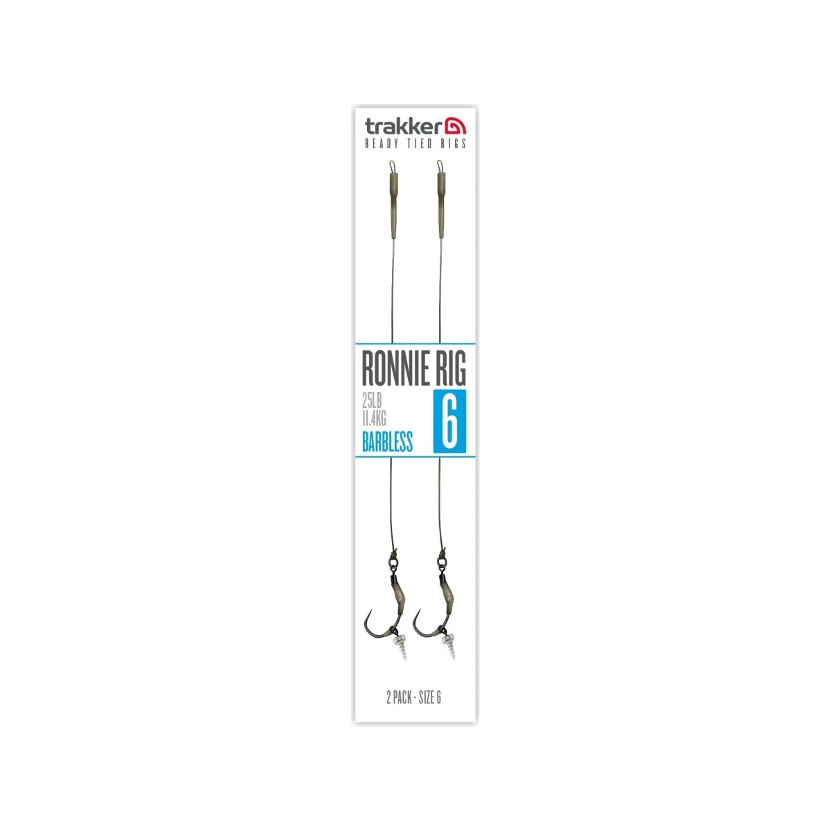 Trakker Ronnie Rigs (Barbless)rozmiar 6 (bezzadziorowy) - MPN: 228750 - EAN: 5056618311934