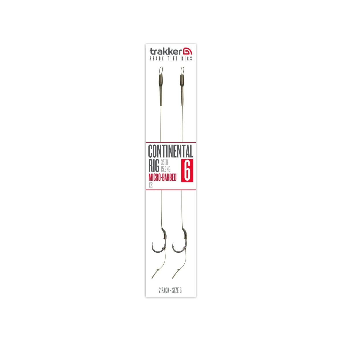 Trakker Continental Ready Rigs (Micro Barb.)rozmiar 6 - MPN: 228757 - EAN: 5056618311897