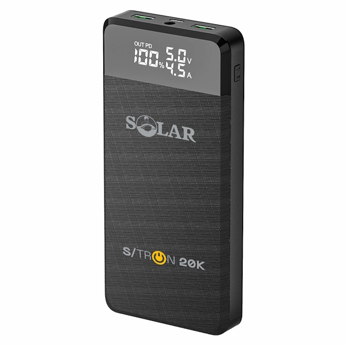 Solar S-TRON Powerpack 20K  20.000 mAhpojemność 20.000 mAh - MPN: STRON20 - EAN: 5055681517342