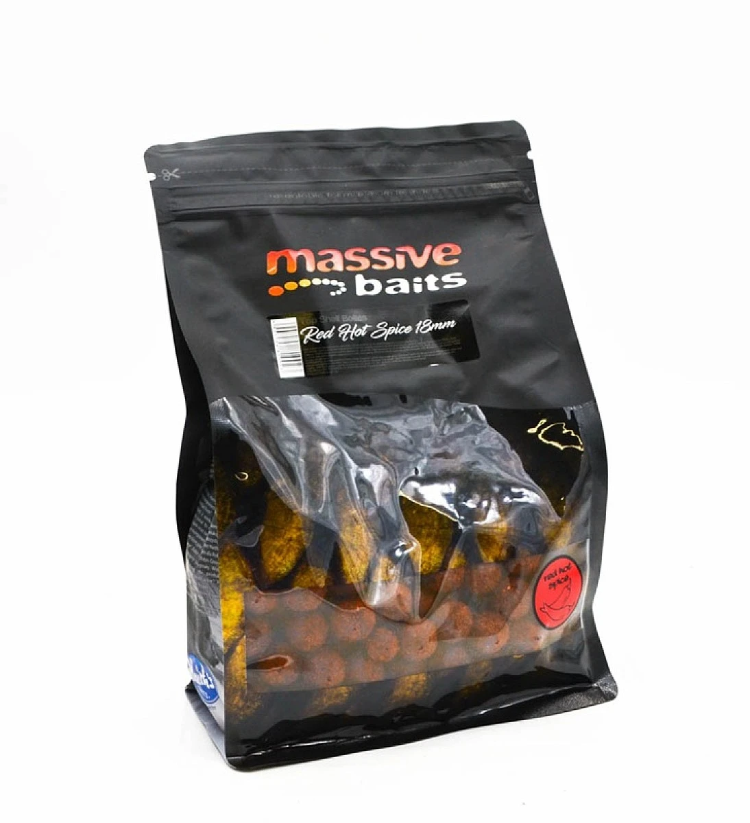 MassiveBaits Top Shelf Boilies - Red Hot Spice 24mm / 1kgrozmiar 24mm / 1kg - MPN: SP031 - EAN: 5907196810930