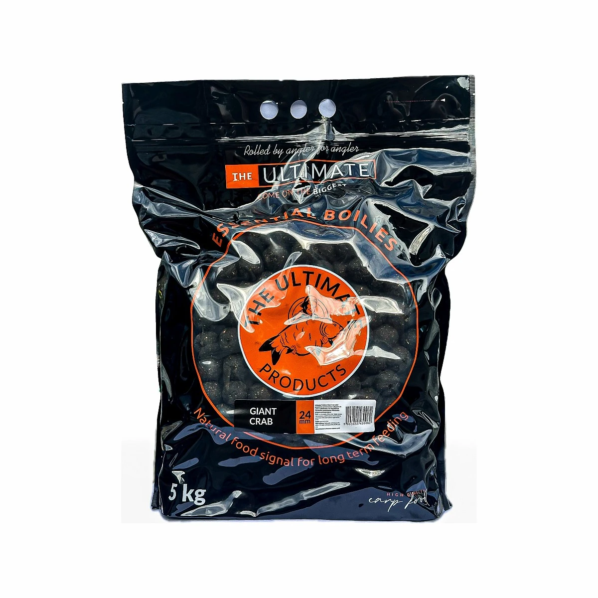 UltimateProducts Essential Boilies - Giant Crabrozmiar 24mm / 5kg - EAN: 5903855430082