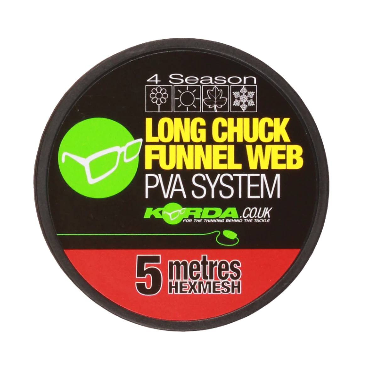 Korda Longchuck Funnel Web 4 Seasons 16mm / 5m Refillwersja 16mm / 5m (hexmesh) - MPN: KLCHR5 - EAN: 5060062112290