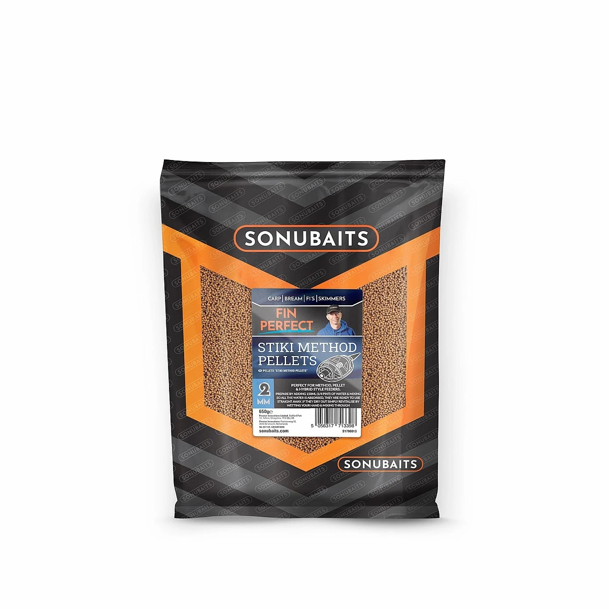 Sonubaits Fin Perfect Stiki Method Pellets - KRÓTKA DATA WAŻNOŚCIopakowanie 2mm / 650g - EAN: 200000098001