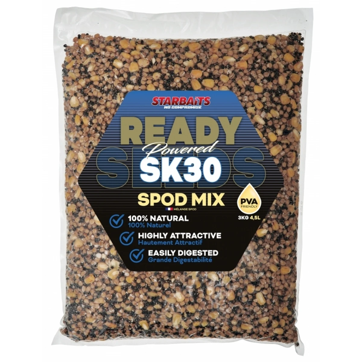 Starbaits Ready Seeds Spod Mix - SK30 - KRÓTKA DATA WAŻNOŚCI 3kgopakowanie 3kg - EAN: 200000098063