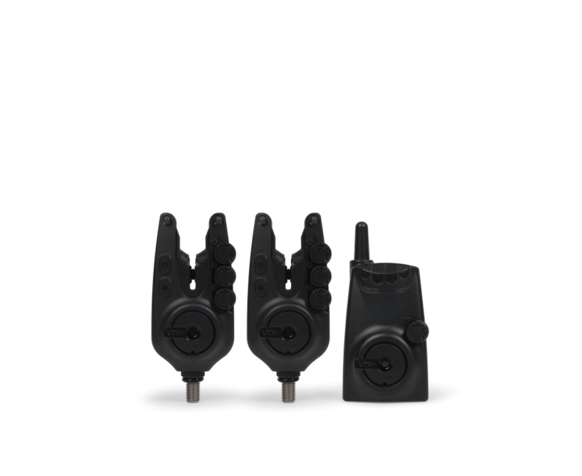 Avid Carp VTX+ Bite Alarm Setmodel 2+1 - MPN: A0500009 - EAN: 5056837205809