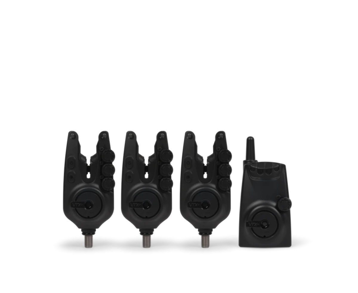 Avid Carp VTX+ Bite Alarm Setmodel 3+1 - MPN: A0500010 - EAN: 5056837205816