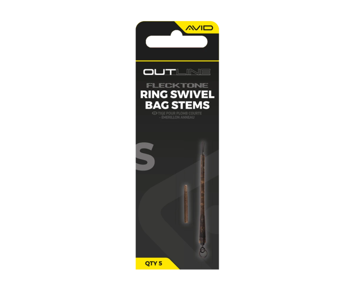 Avid Carp Outline Flecktone Ring Swivel Bag Stems Short (krótki)rozmiar Short (krótki) - MPN: A0640126 - EAN: 5056837203126
