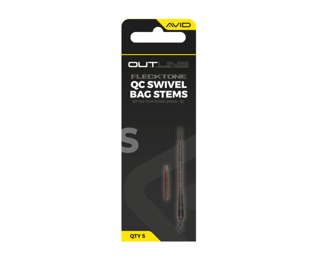 Avid Carp Outline Flecktone QC Swivel Bag Stems Short (krótki)rozmiar Short (krótki) - MPN: A0640128 - EAN: 5056837203164
