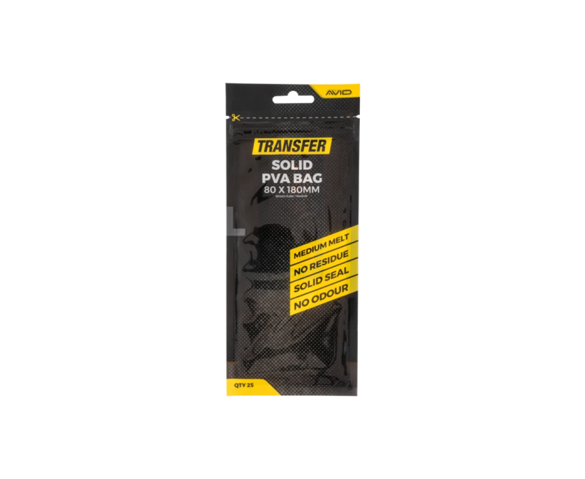Avid Carp Transfer Solid PVA Bagsrozmiar Large (80x180mm) - MPN: A0640089 - EAN: 5056837200934