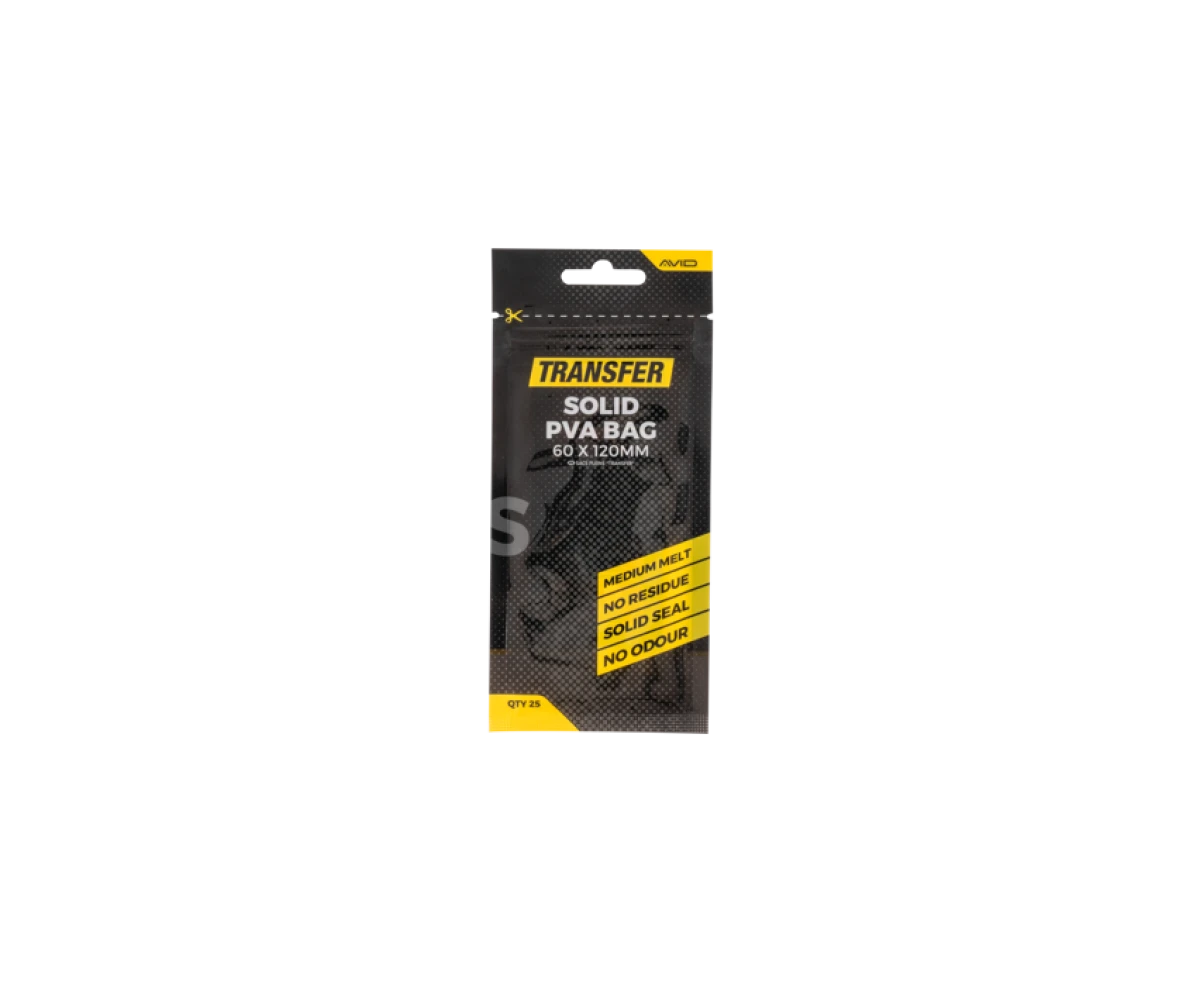 Avid Carp Transfer Solid PVA Bagsrozmiar Small (60x120mm) - MPN: A0640087 - EAN: 5056837200897