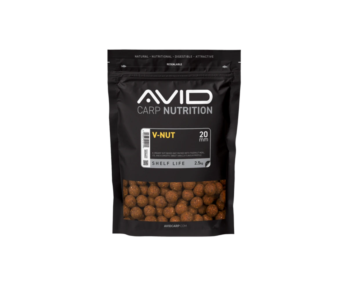 Avid Carp V-Nut Boiliesrozmiar 20mm / 2,5 kg - MPN: A0650043 - EAN: 5056837210179