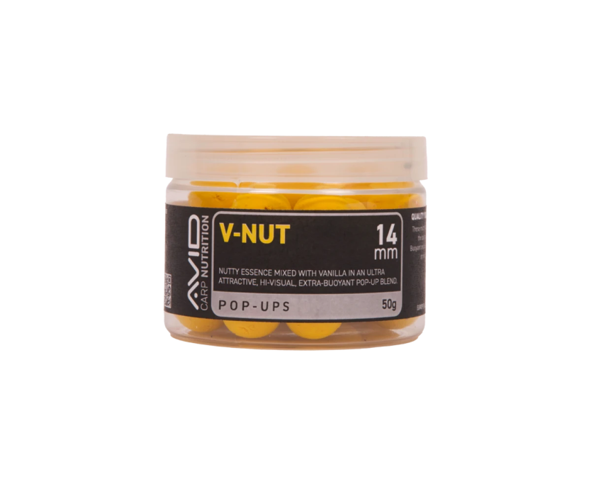 Avid Carp V-Nut Pop-Up Yellowrozmiar 14mm - MPN: A0650076 - EAN: 5056837210834