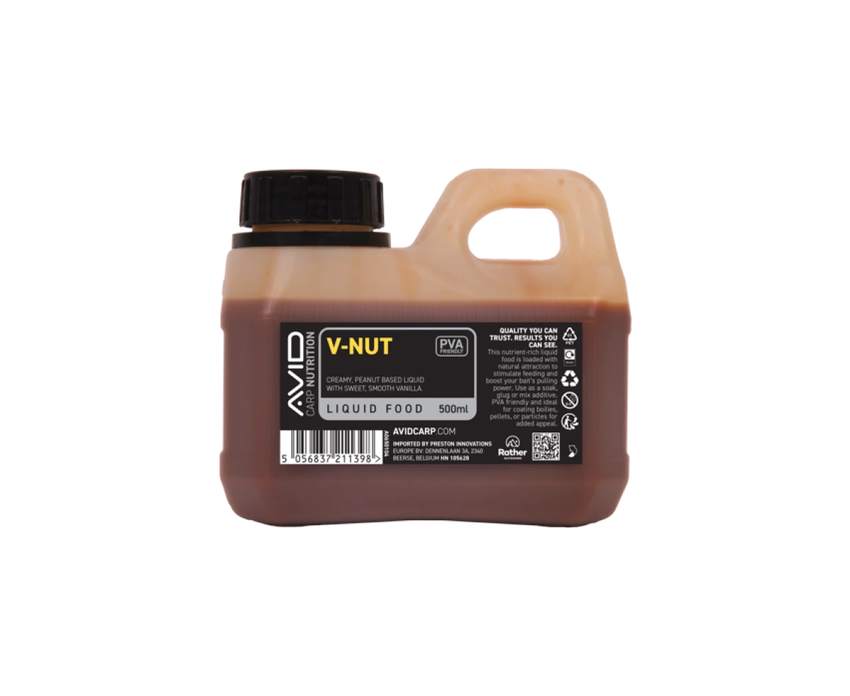 Avid Carp V-Nut Liquid Foodopakowanie 500ml - MPN: A0650104 - EAN: 5056837211398