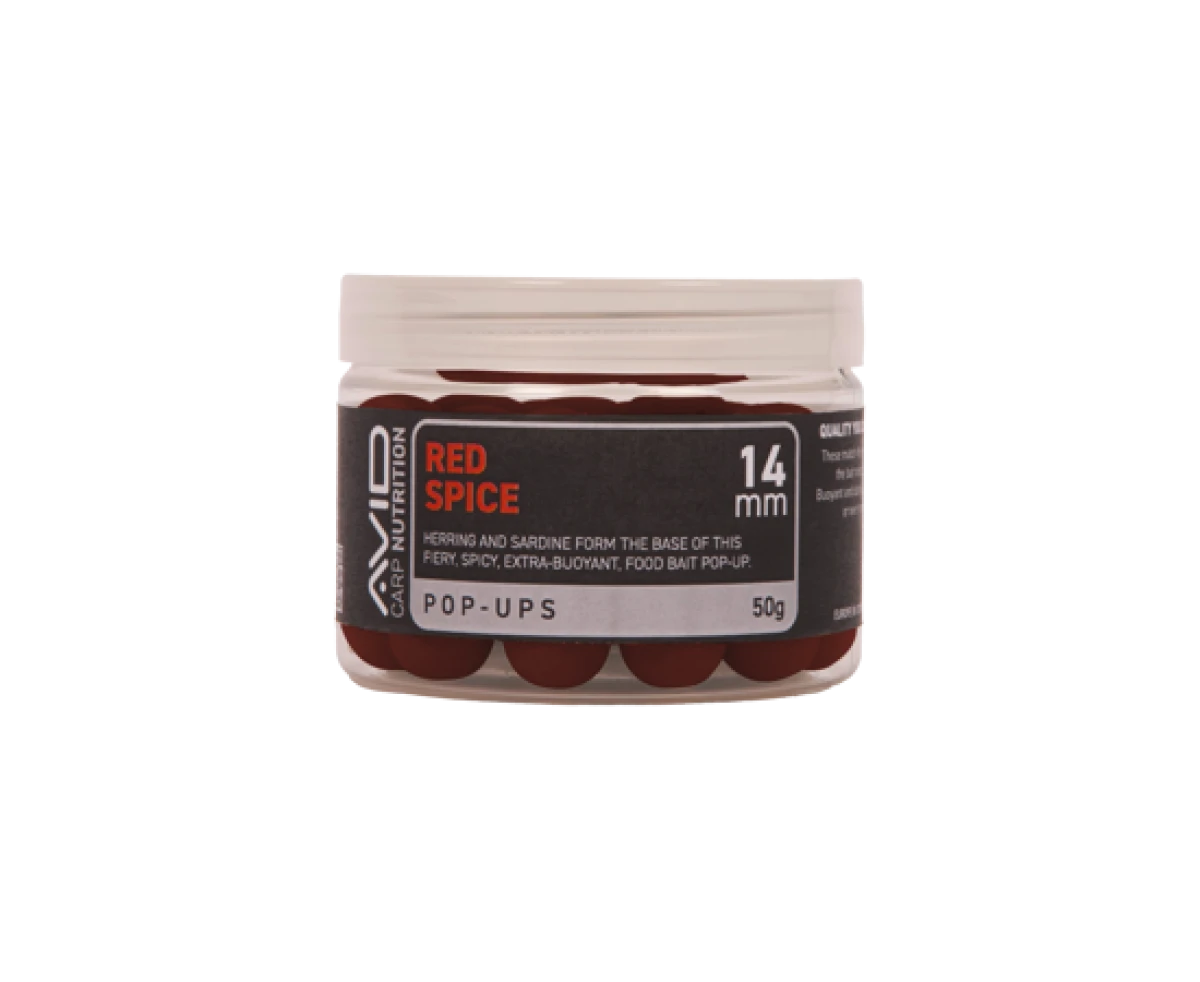 Avid Carp Red Spice Pop-Uprozmiar 14mm - MPN: A0650074 - EAN: 5056837210797