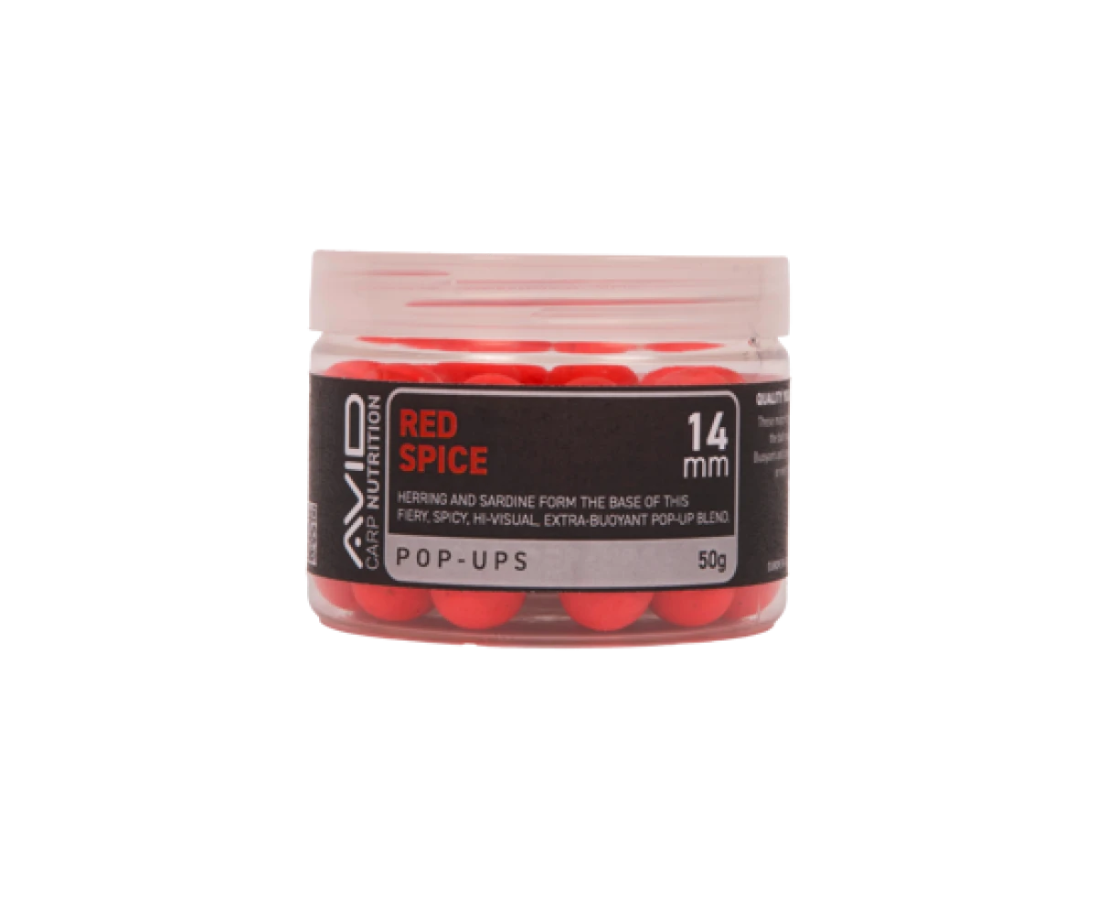 Avid Carp Red Spice Pop-Up - Redrozmiar 14mm - MPN: A0650078 - EAN: 5056837210872