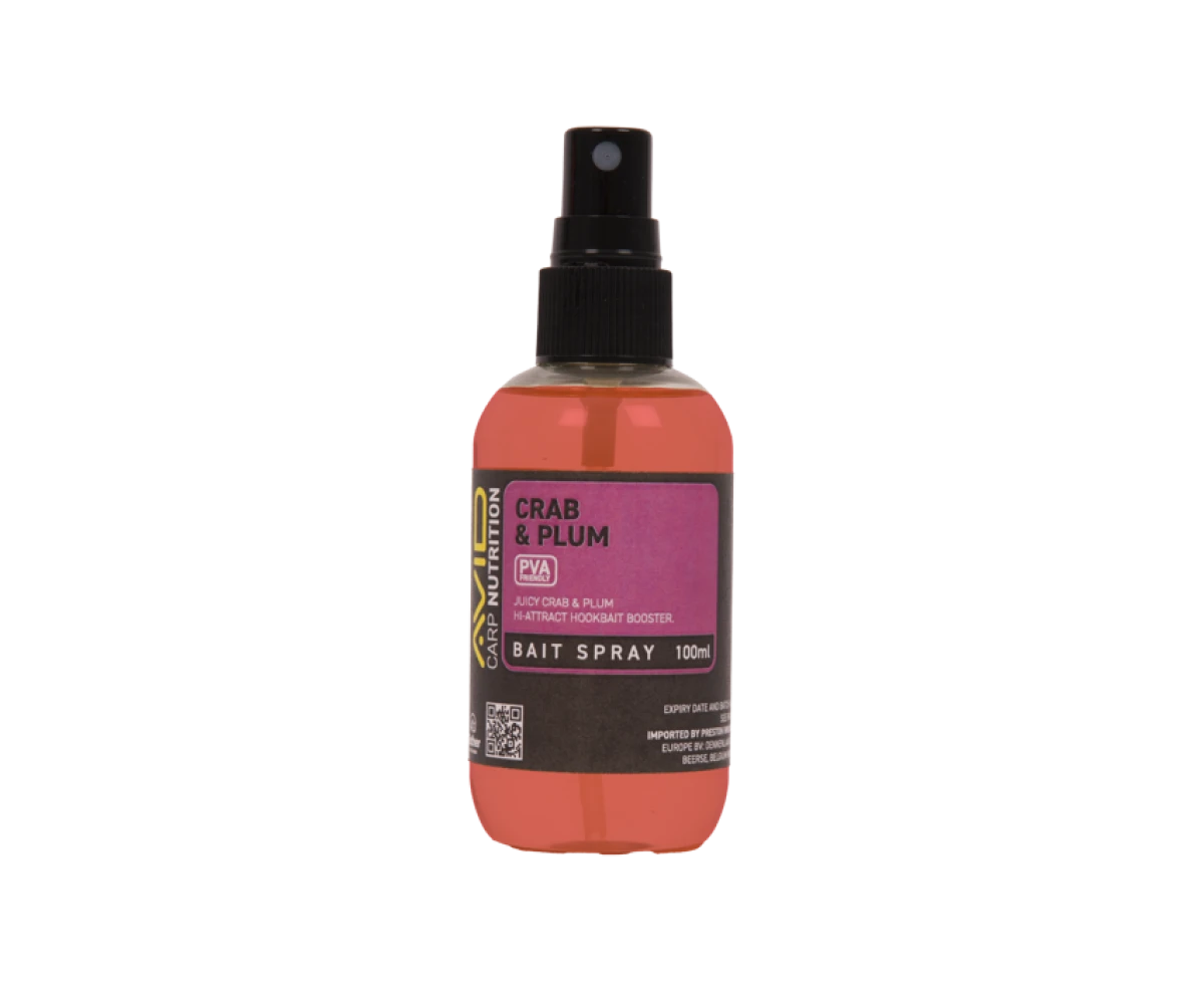 Avid Carp Crab & Plum Bait Sprayopakowanie 100ml - MPN: A0650109 - EAN: 5056837211497
