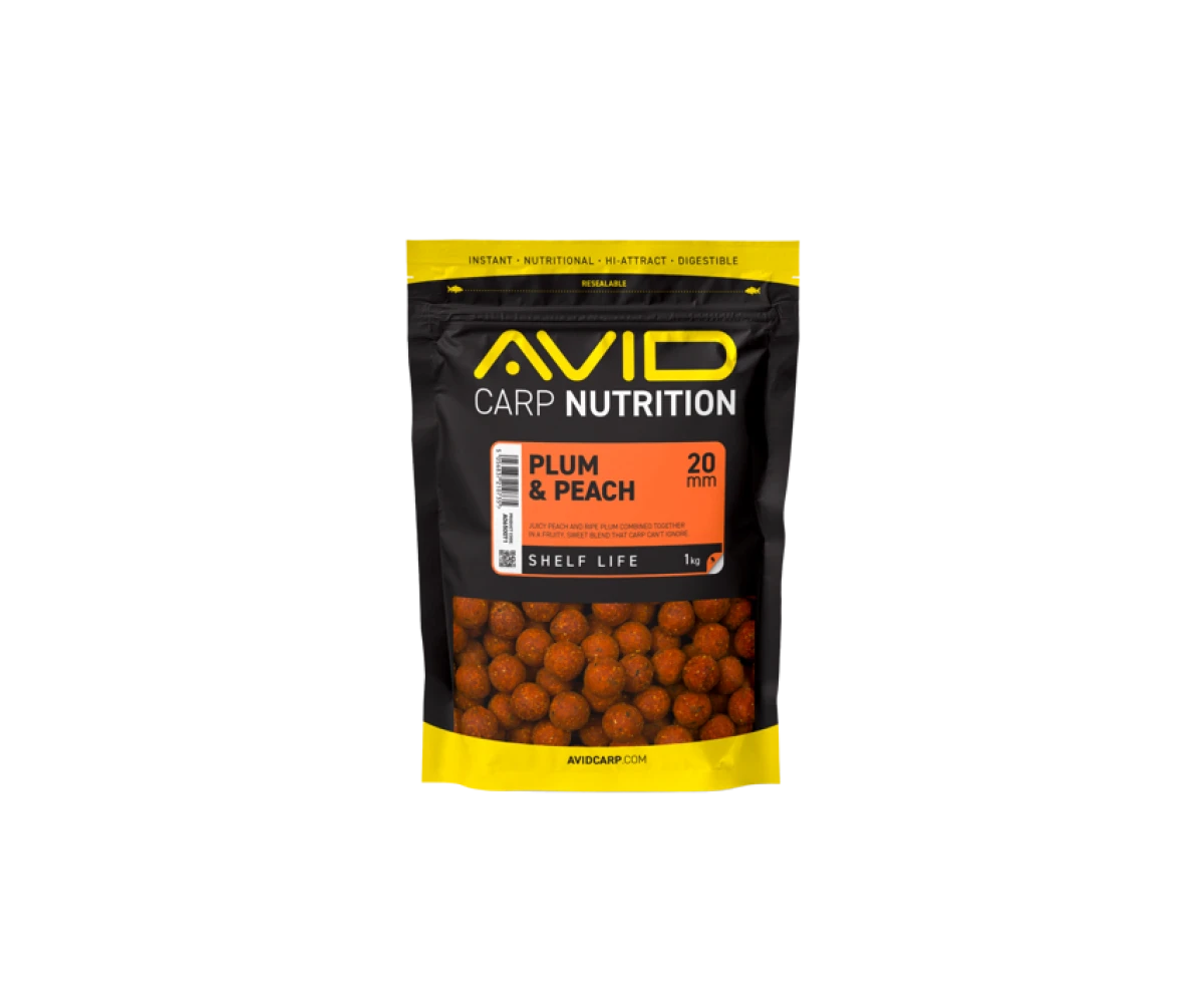  Avid Carp Plum & Peach  Boilies rozmiar 20mm / 1kg - MPN: A0650071 - EAN: 5056837210735