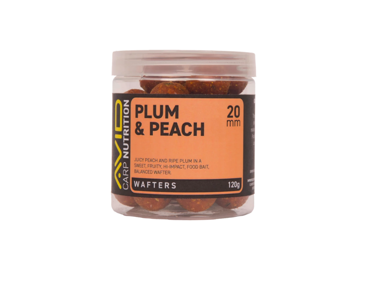 Avid Carp Plum & Peach Wafterrozmiar 20mm - MPN: A0650095 - EAN: 5056837211213