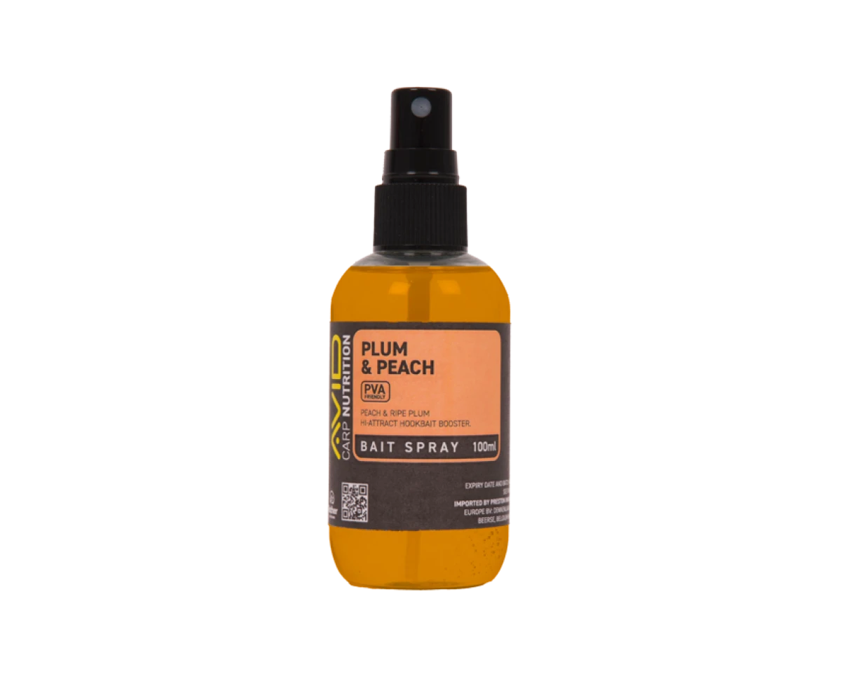 Avid Carp Plum & Peach Bait Sprayopakowanie 100ml - MPN: A0650111 - EAN: 5056837211534