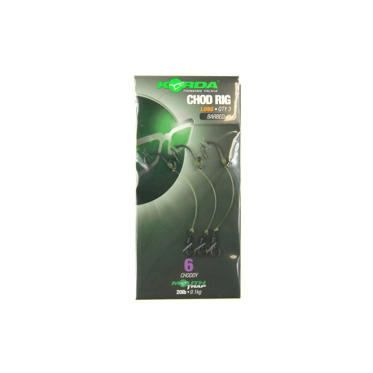 Korda Chod Rig - Longmodel 6 (Long) - MPN: KCR021 - EAN: 5060062115215